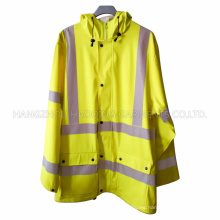 Seguridad amarillo PU impermeable para adulto